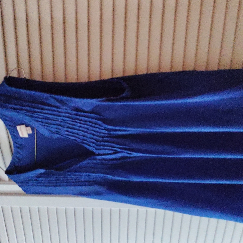 Merona blue  knit top large